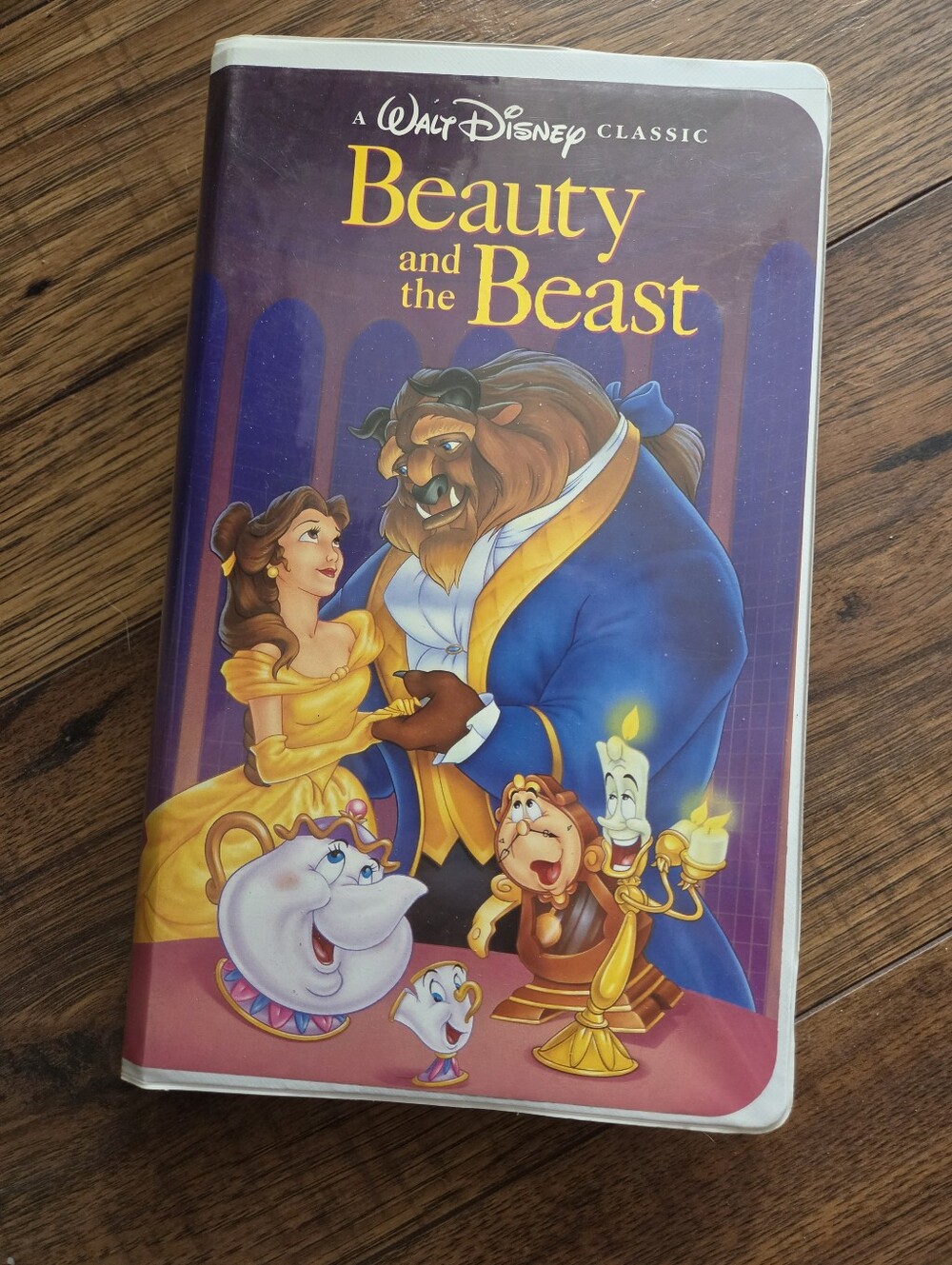 Vintage Beauty And The Beast Disney VHS